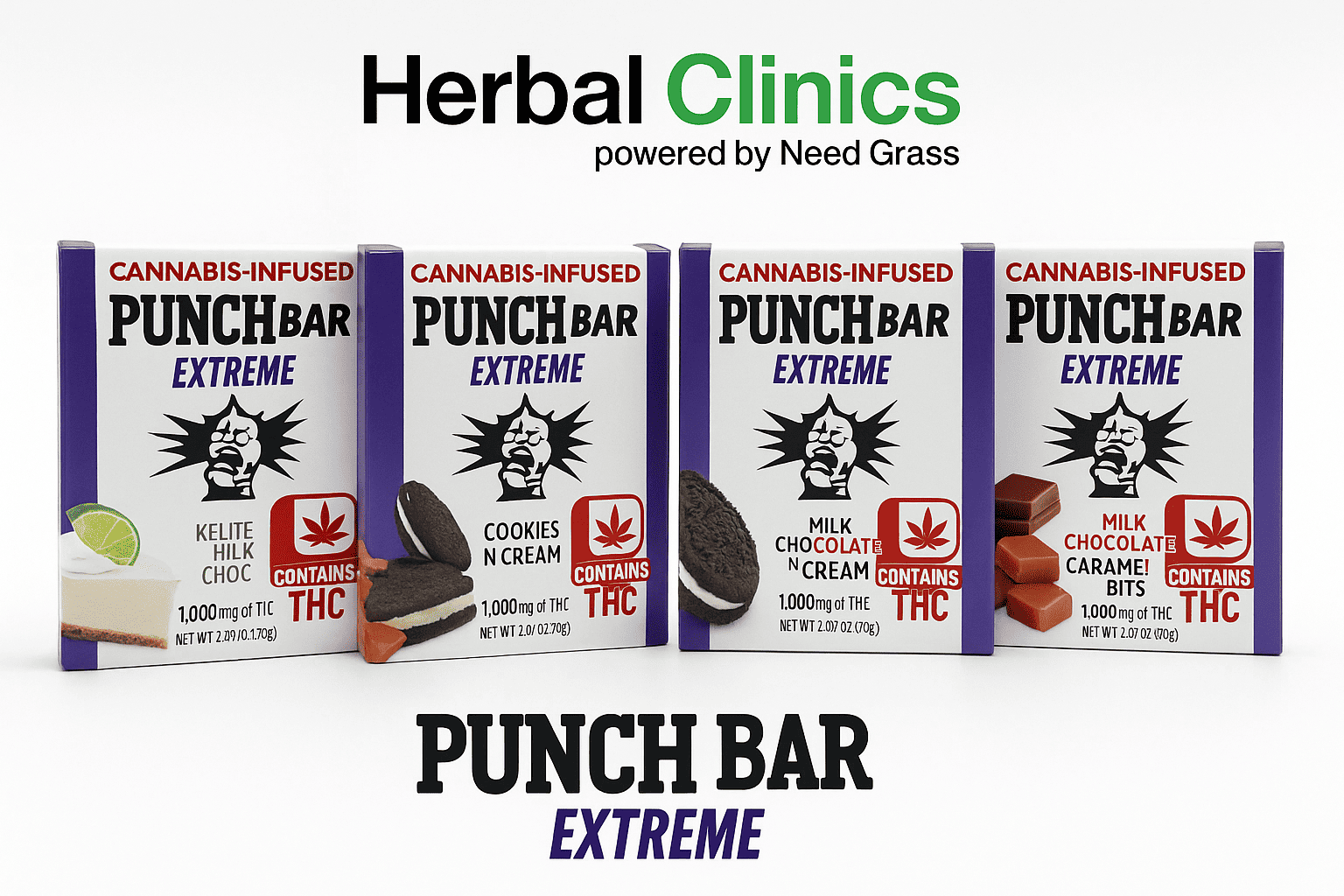 4 Punch Bar Extreme flavors